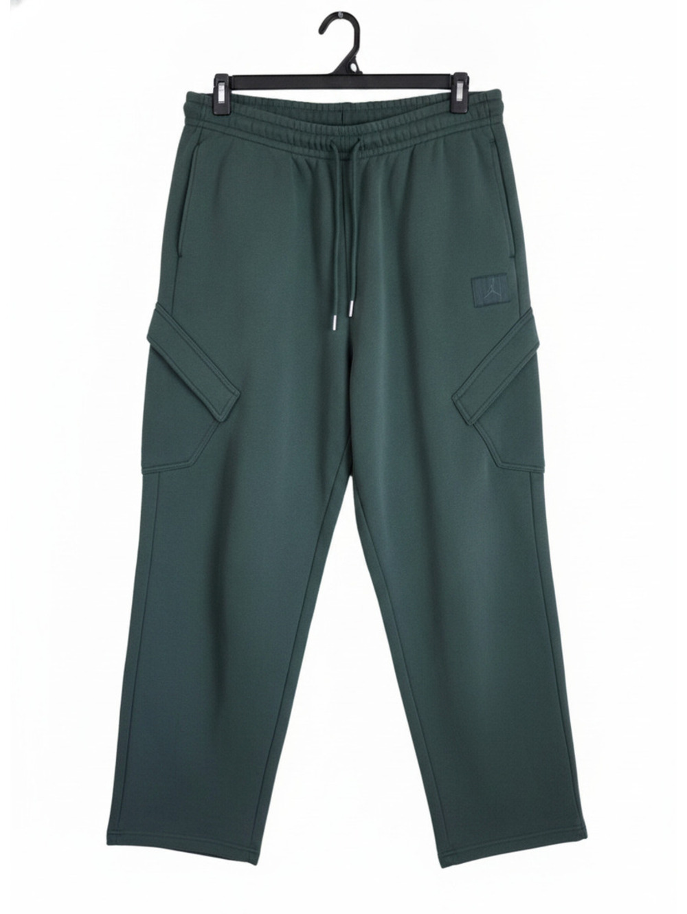 Jordan Oversized Fit Cargo Sweatpants in Dark Green Large